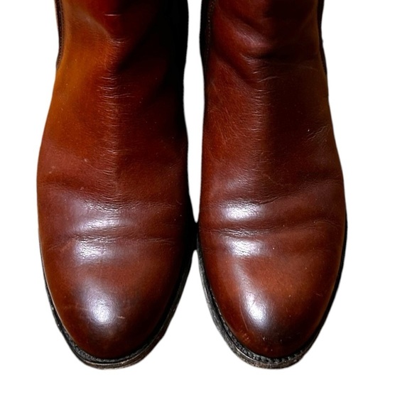 FRYE Women's Brown Leather Chelsea Boots- Size 8.5 - Picture 4 of 12